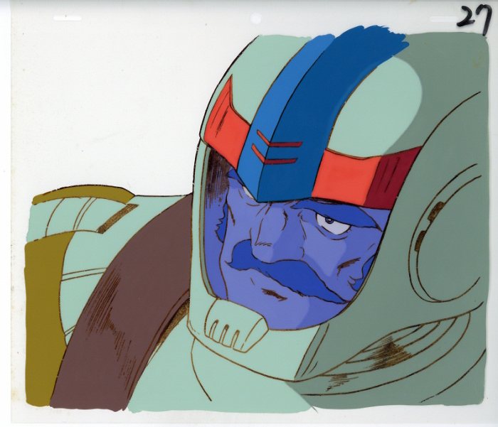 日本最大級 機動戦士ガンダム 複製セル ランバ・ラル セル画