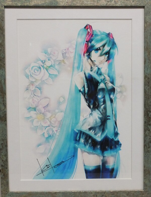 Amazon.co.jp: 初音ミク 390名限定貴重商品 KEI氏 直筆サイン