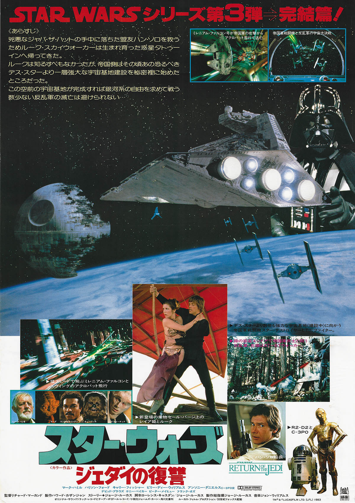 STAR WARS RETURN OF THE JEDI スター・ウォーズ ジェダイの復讐