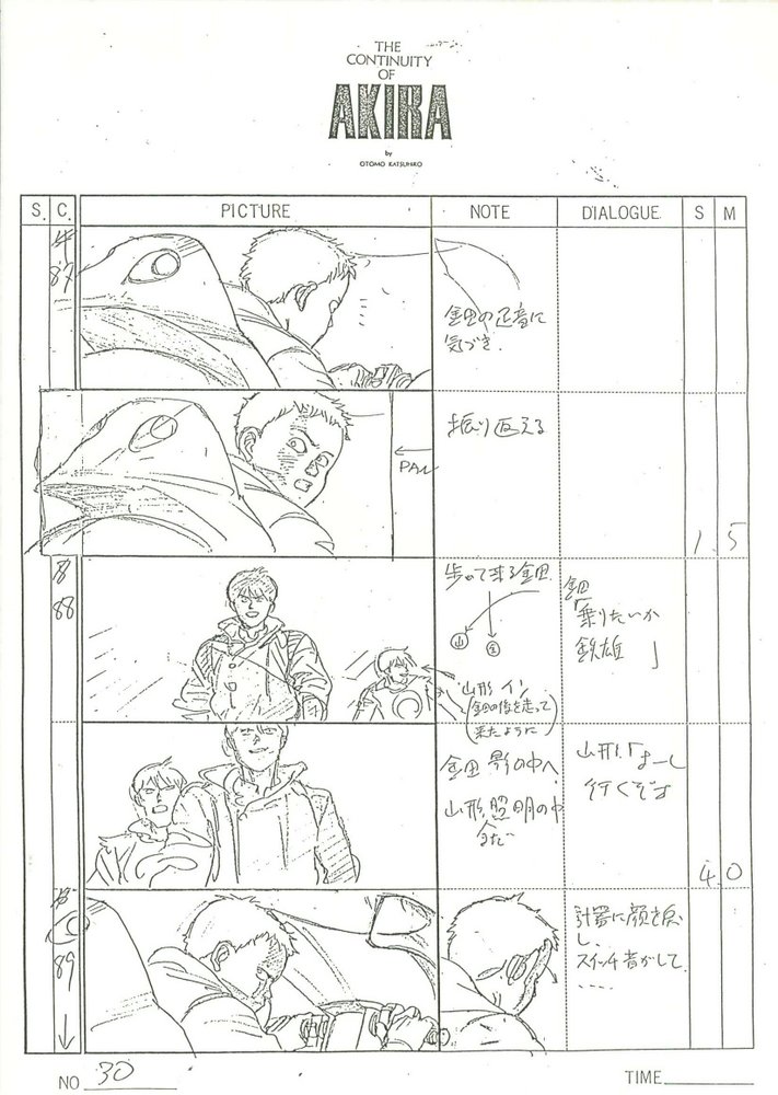 公式通販 - 人気アイテム多数 劇場版AKIRA アキラ 絵コンテ 激レア お宝 おまけ付き その他