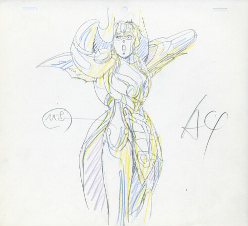 天空戦記シュラト Op原画 天空戦記シュラト Op原画