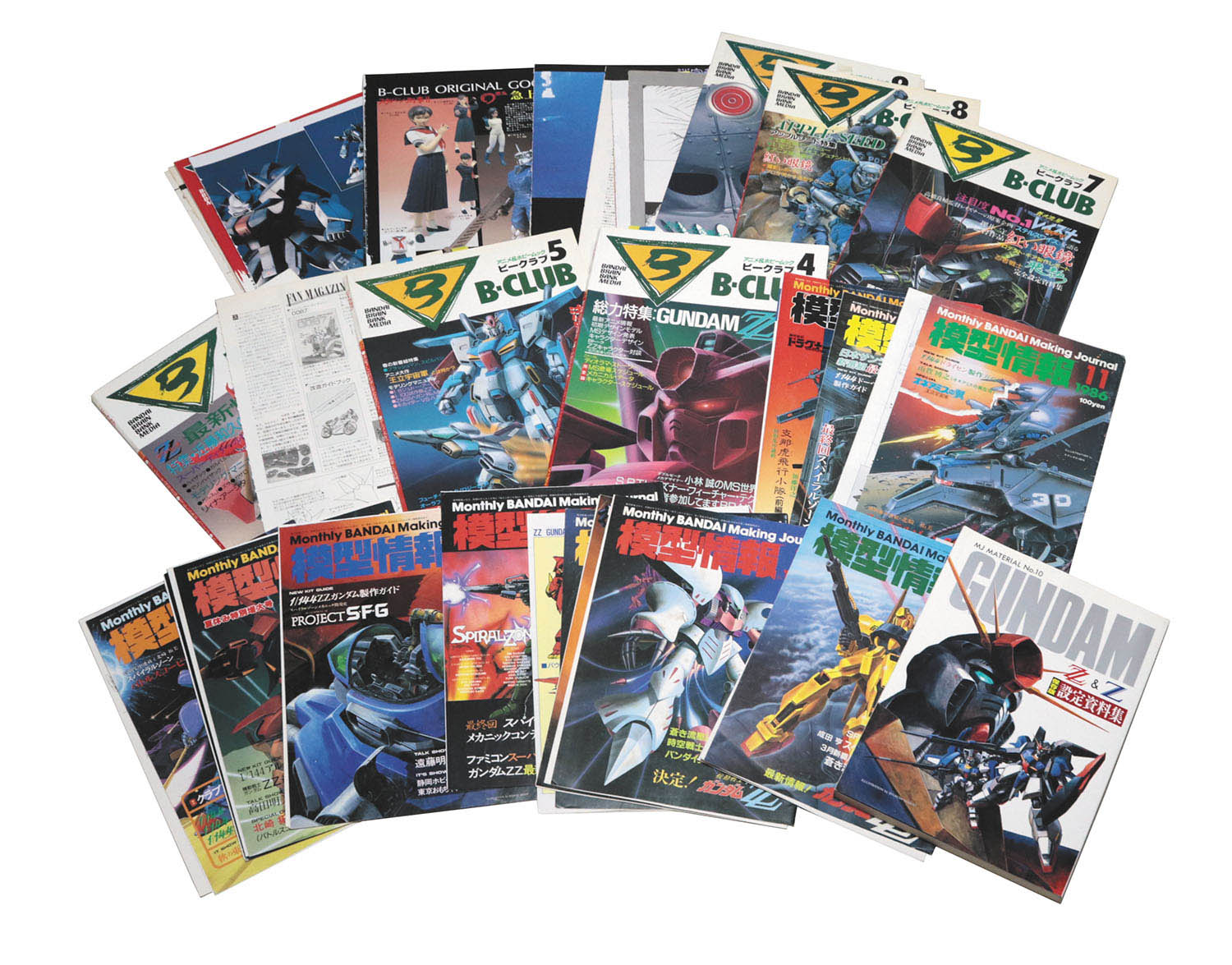 BANDAI(バンダイ) CROSS OVER FANZINE 6 模型情報 1981年8月