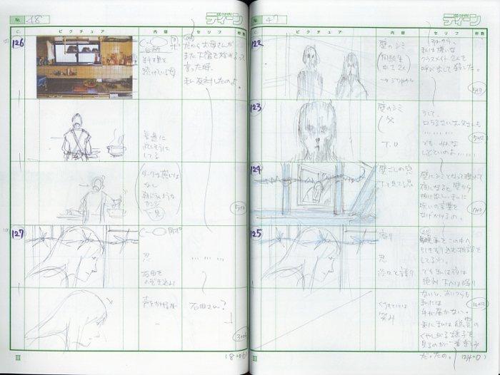 伊藤潤二 「マニアック」 絵コンテ[制作素材]