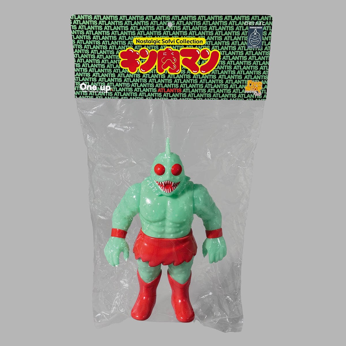 1827] キン肉マン アトランティス 原作カラー緑蓄光ver
