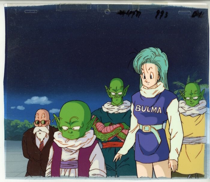 ドラゴンボール　ブルマ　亀仙人　10cm