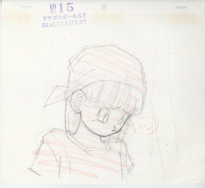 （5枚） 原画 ドラゴンボールGT ドラゴンボール by 額付の通販 A4 イラスト 全員集合 悟空 Version GT セル画