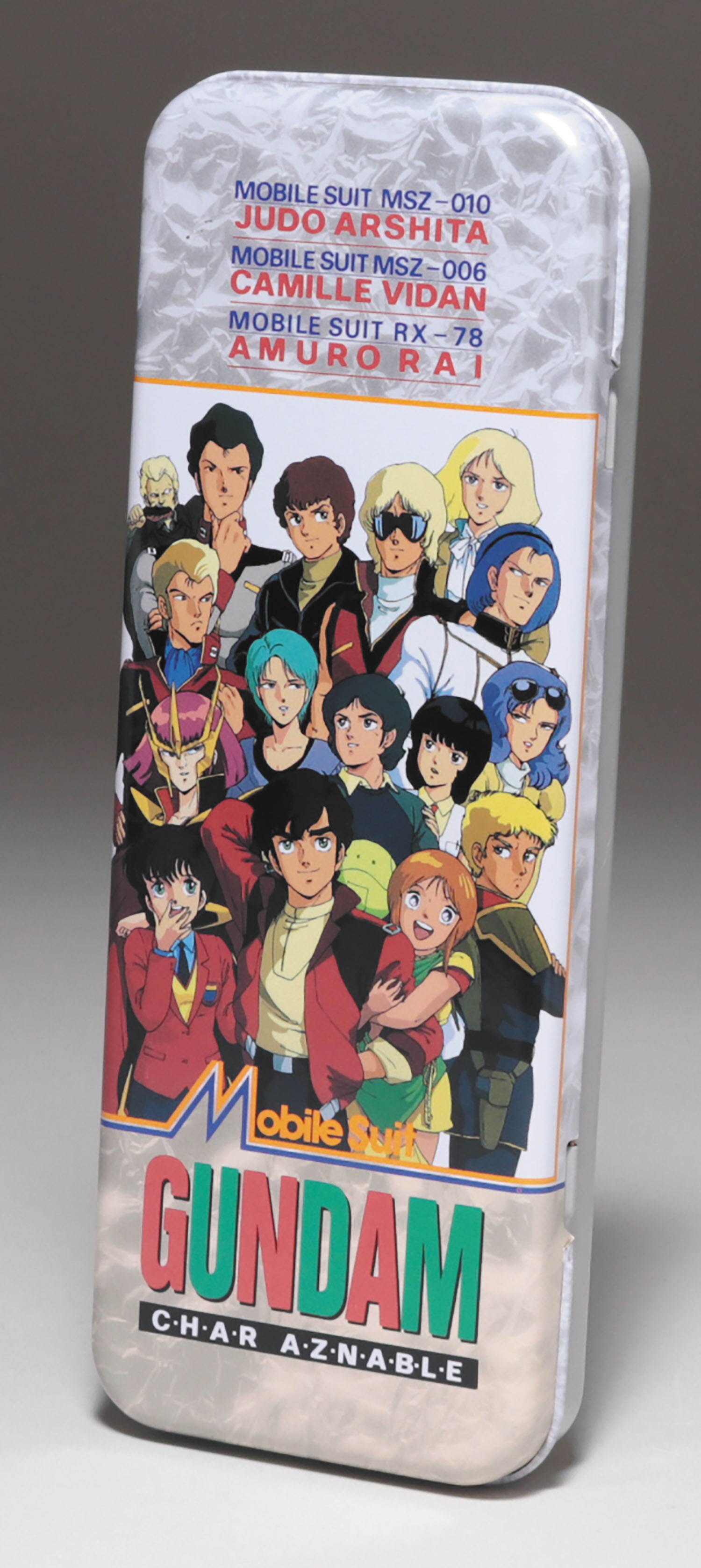 MOVIC 缶ペンケース ガンダムZZ 0487