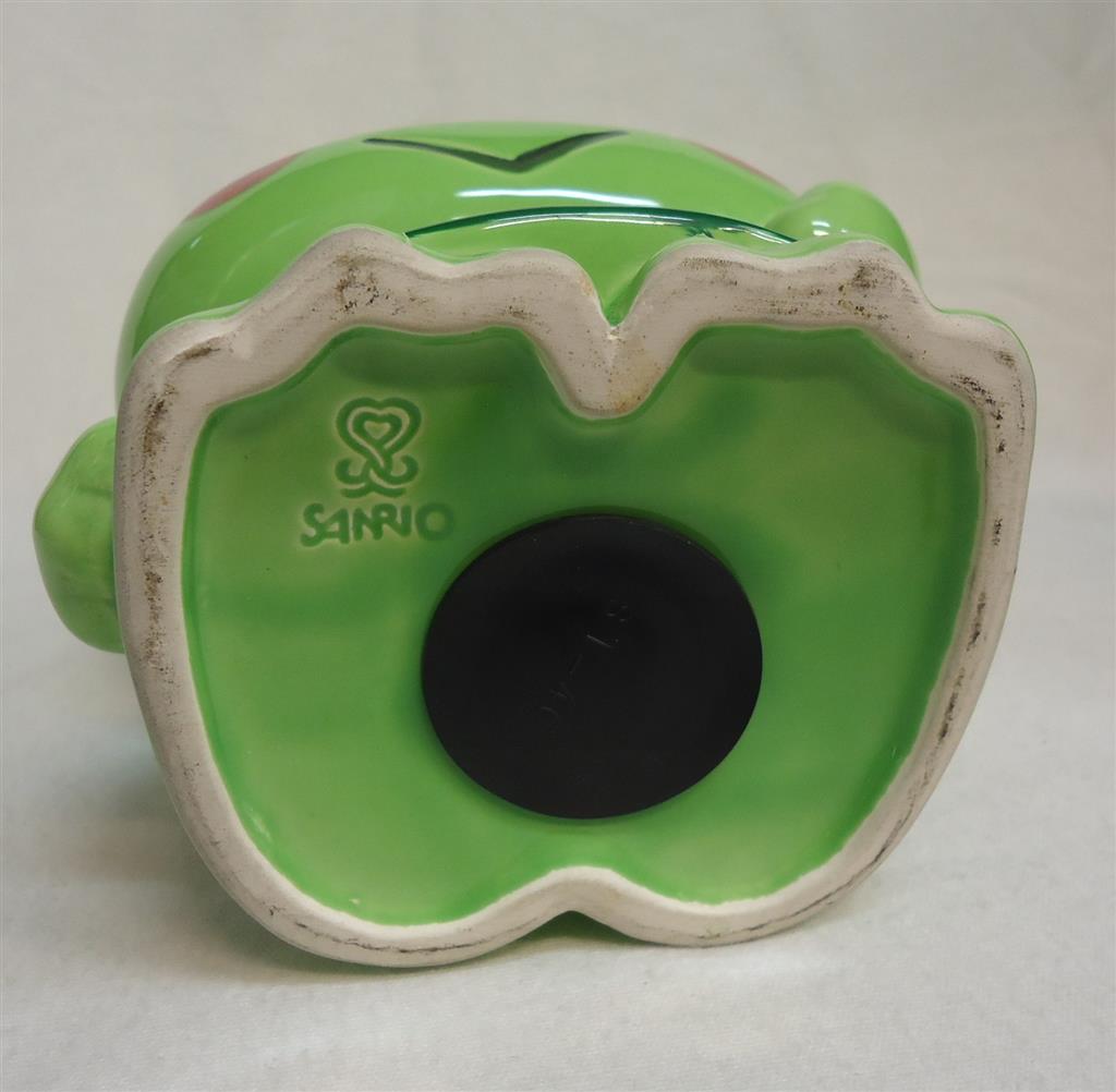 サンリオ けろけろけろっぴ 陶器製 貯金箱 180mm