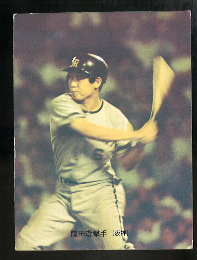 カルビー プロ野球カード 1973年度版 №120 藤田平