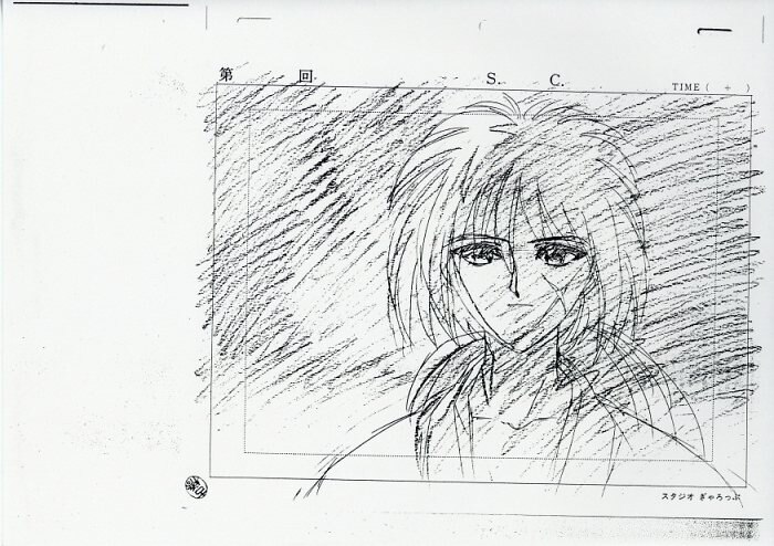 るろうに剣心セル画コピー