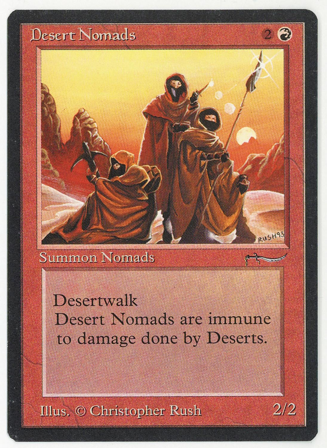 5041] MTG Desert Nomads【アラビアンナイト】