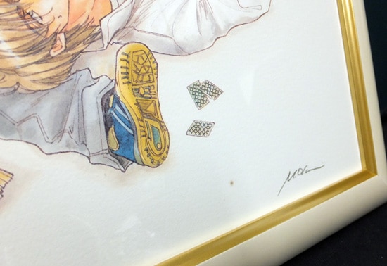 沖麻実也 直筆サイン入りカラー複製イラスト「デミアン症候群」