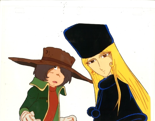 販売用セル画 銀河鉄道999 星野鉄郎/メーテル