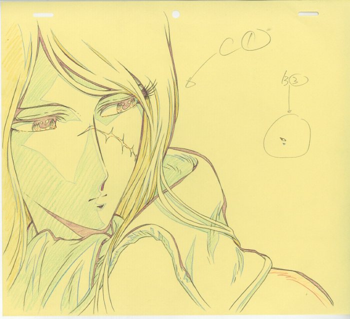 松本零士999 -Story of Galaxy Express 999- 原画 エメラルダス