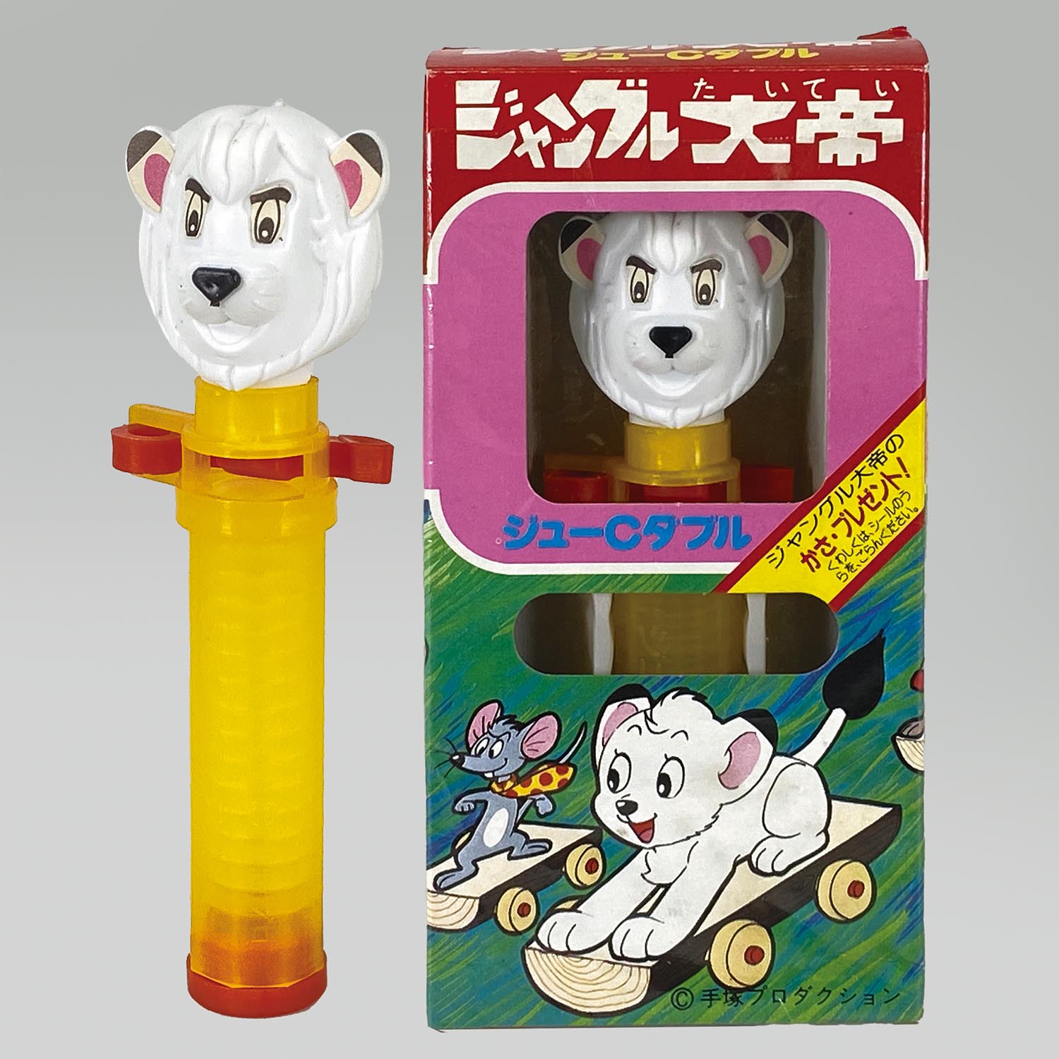 2174］ カバヤ食品 ジャングル大帝 ジューCダブル パンジャ 赤箱