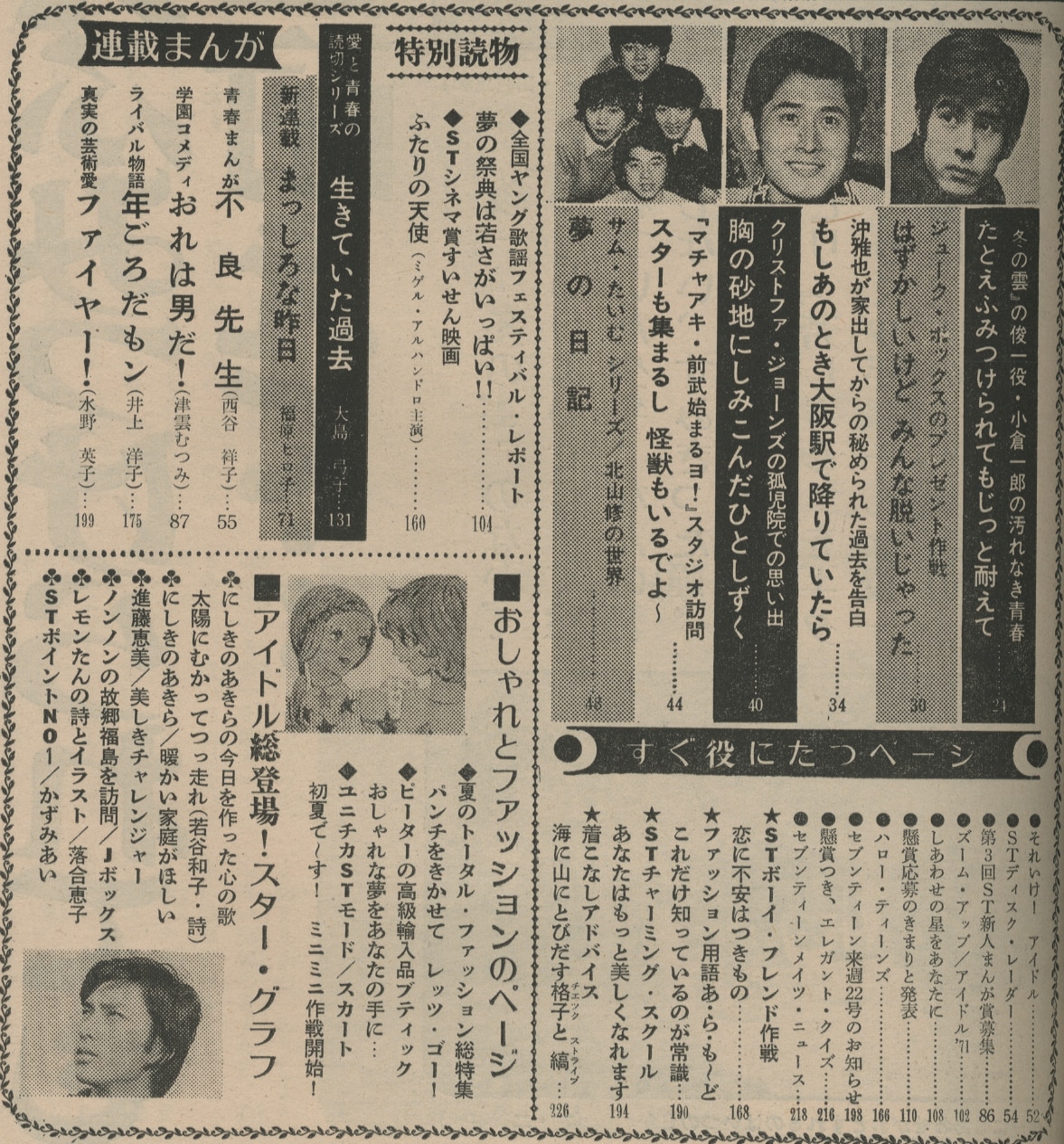 週刊セブンティーン 156（1971年6月1日号）