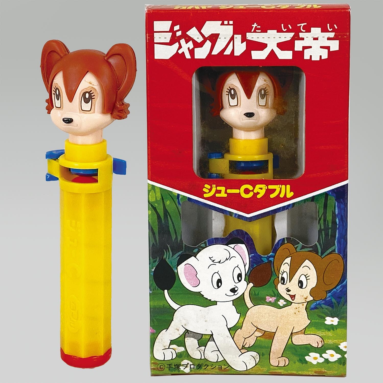 2178］ カバヤ食品 ジャングル大帝 ジューCダブル ライヤ 赤箱正面左