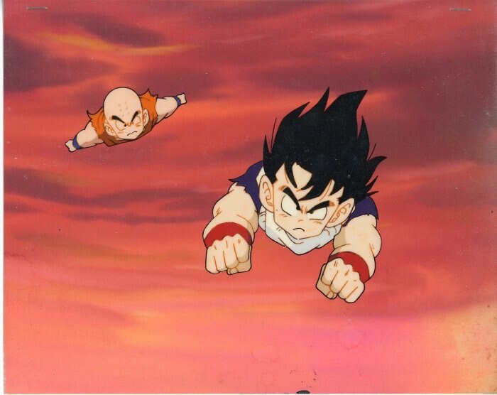DRAGON BALL ドラゴンボールZ 悟飯 クリリン 原画 ドラゴンボールZ 悟飯/クリリン