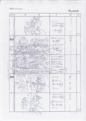 劇)マクロスFRONTIER 絵コンテ