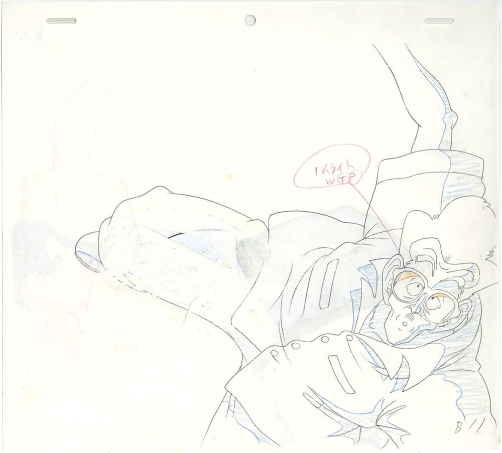 希少)1980年代のドラゴンボールセル画原画シェン