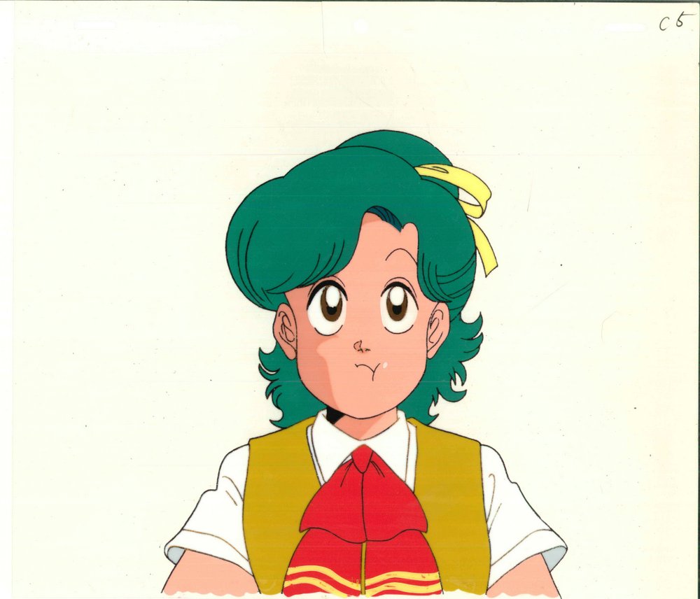 パネライ 希少 ハイスクール!奇面組 宇留千絵 セル画 その他
