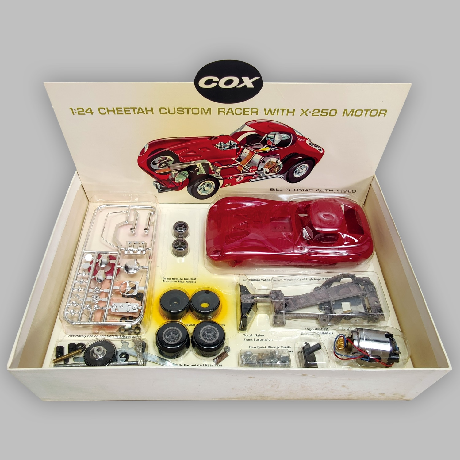 COX スロットカー フェラーリ 未組み立て - 模型製作用品