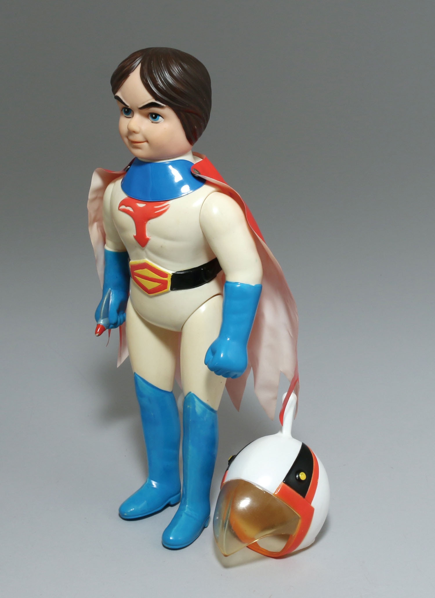 ガッチャマン　科学忍者隊　ソフビ Amazon.co.jp: 宝蔵 玩具 科学忍者隊 ガッチャマン ソフビ 人形 約11.5