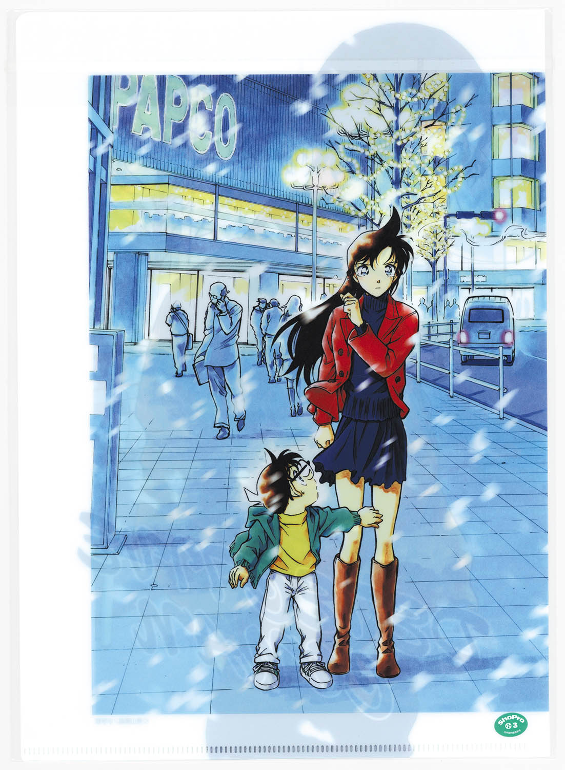 5140] 名探偵コナン クリアファイル 【雪】