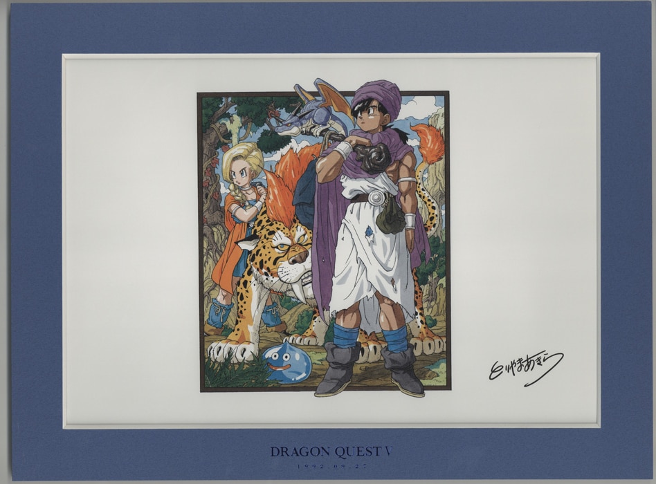 鳥山明 複製原画 3枚セット ドラゴンクエスト 鳥山明 カラー複製イラスト「ドラゴンクエストシリーズ」3枚セット