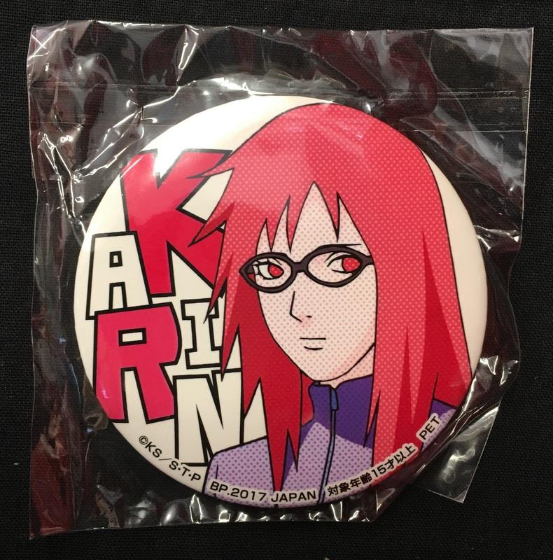 Naruto ナルト 缶バッチ 香燐 Karin