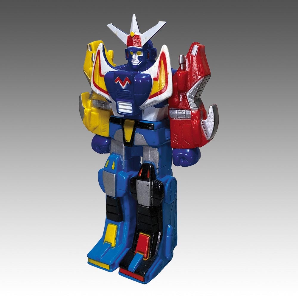 2531］ タカトク 銀河旋風バクシンガー ミドルソフビ