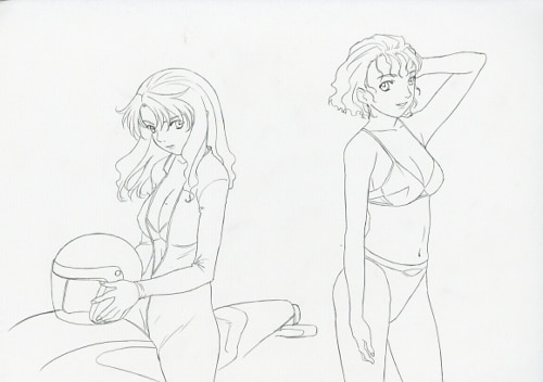 Hirokazu Hisayuki Handwritten Rough Setting
