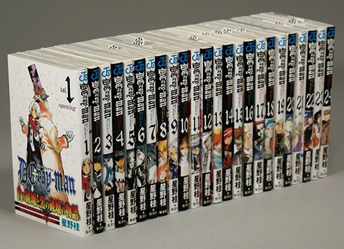 ジャンプコミックス 星野桂 D Gray Man最新刊24巻初版セット 全巻帯付