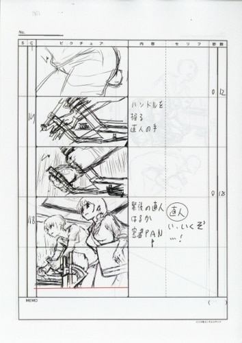 RAIL WARS 作画監督修正集 絵コンテ集 鉄道ワークス集 3冊セット