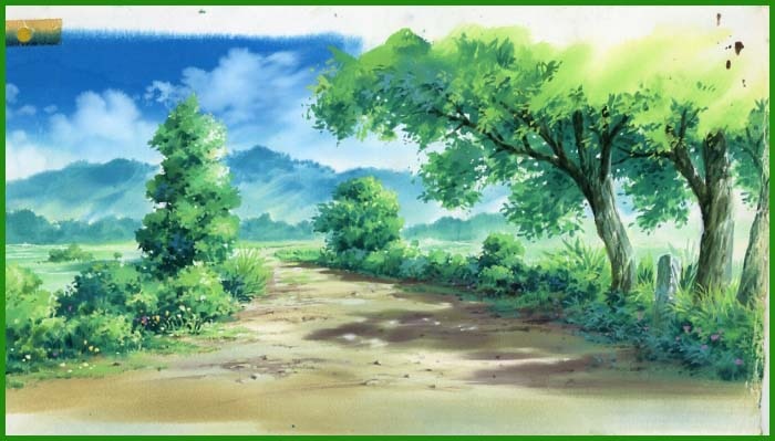 大判！ セル画＋背景画＋原画 53×32.5㎝ の商品情報