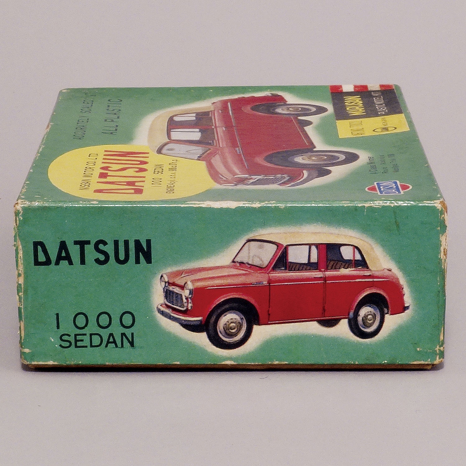 激レア】当時物 マルサン ダットサン 1000 セダン プラモデル 激レア