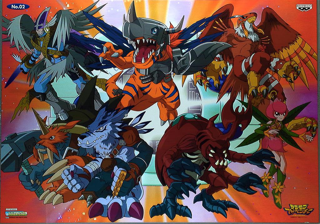 Amazon.co.jp: 当時物 B2ポスター デジモンアドベンチャー