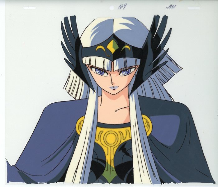聖闘士星矢 セル画 ヒルダ