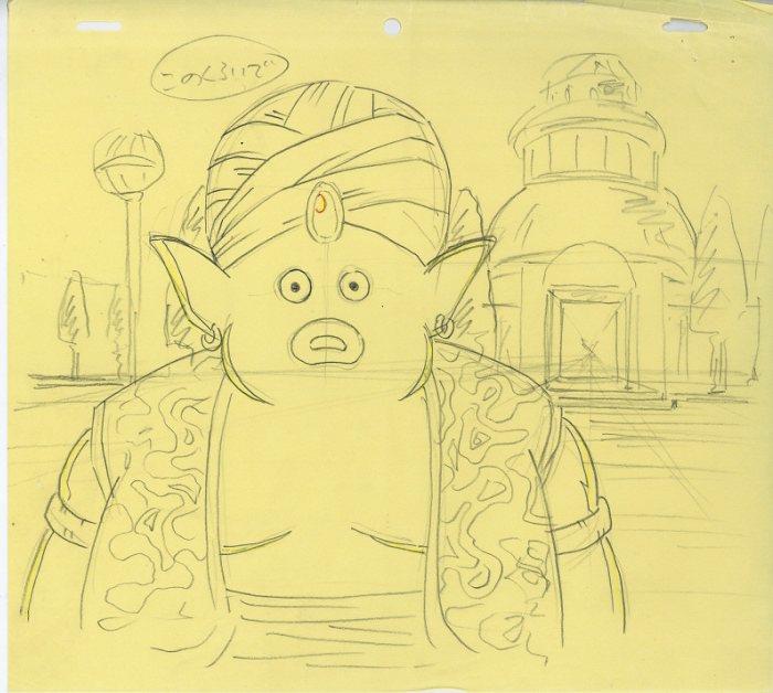 ドラゴンボールZ 原画 ミスターポポ