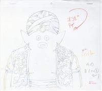吉田健一　複製原画 直筆サイン入り 護鬼ゴールクII エウレカ 吉田健一複製原画 直筆サイン入り 護鬼ゴールクII エウレカ