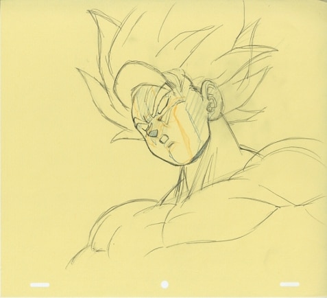 劇)ドラゴンボールZ 極限バトル!!三大超サイヤ人 原画