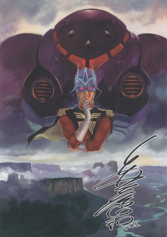 カラー複製原画【B】 機動戦士ガンダムカラー複製原画3枚セット