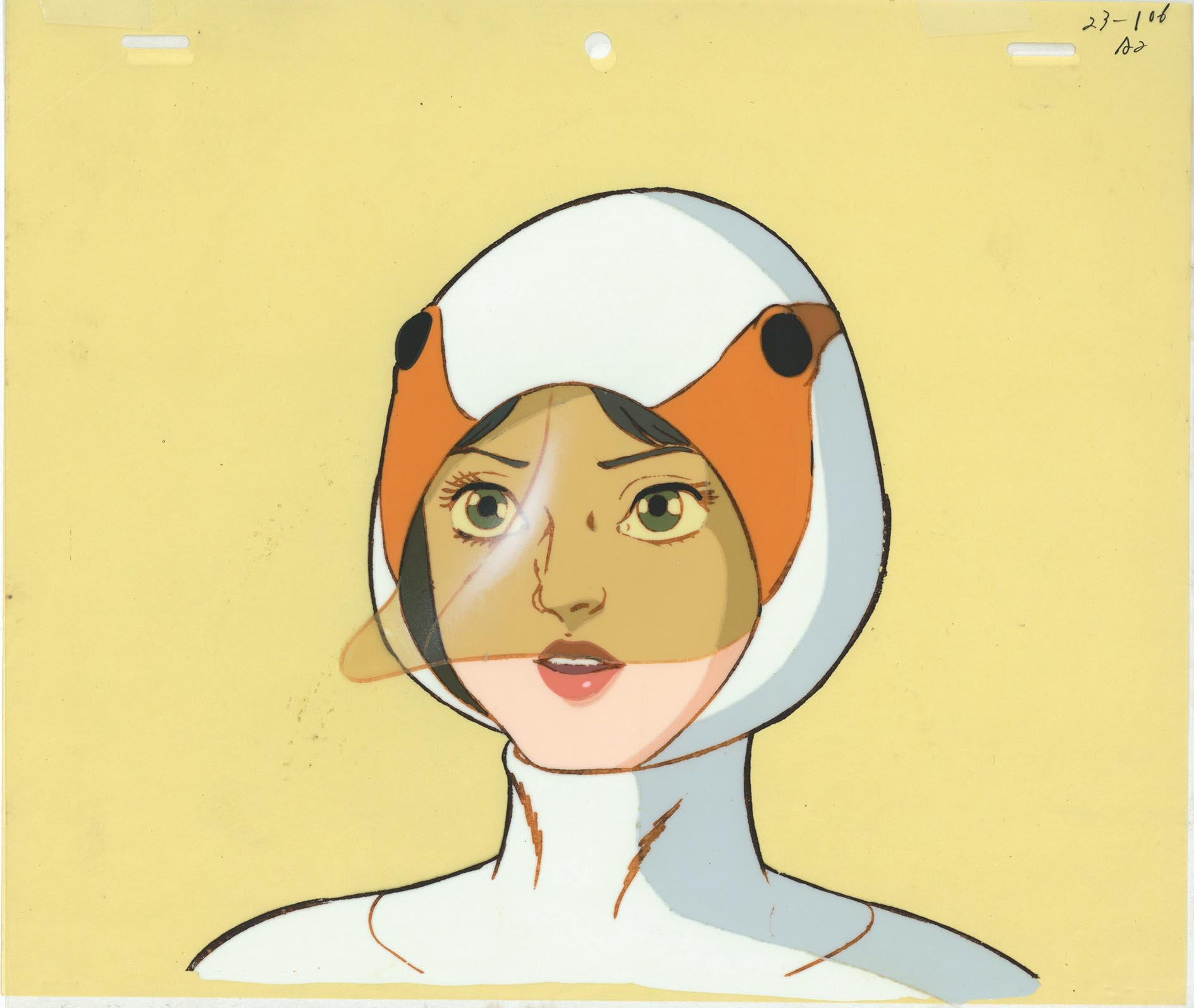 「科学忍者隊ガッチャマン」の白鳥のジュンのセル画（GATCHAMAN）
