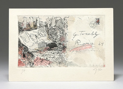 ホルスト・ヤンセン 銅版画+手彩」