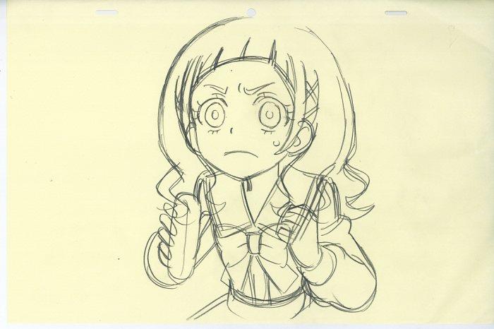 HGUっと!プリキュア ラフ原画