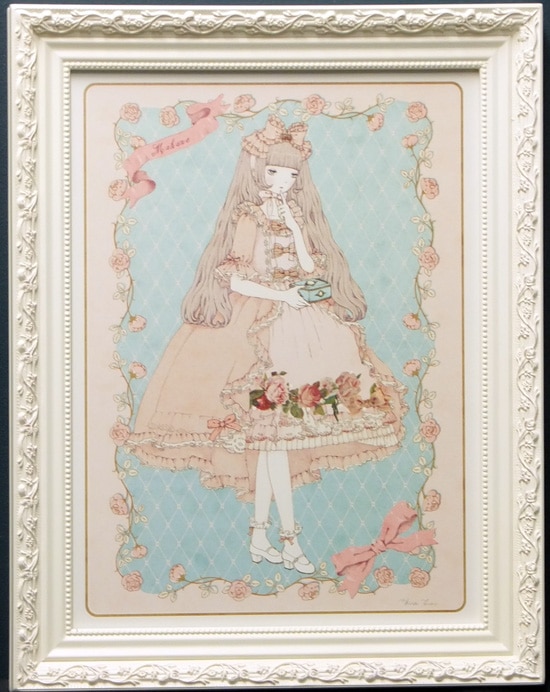できやよいさん　絵　サイン入り いとうのいぢ展 ぜんぶ！」88グラフ ミニ2（加古川会場描き