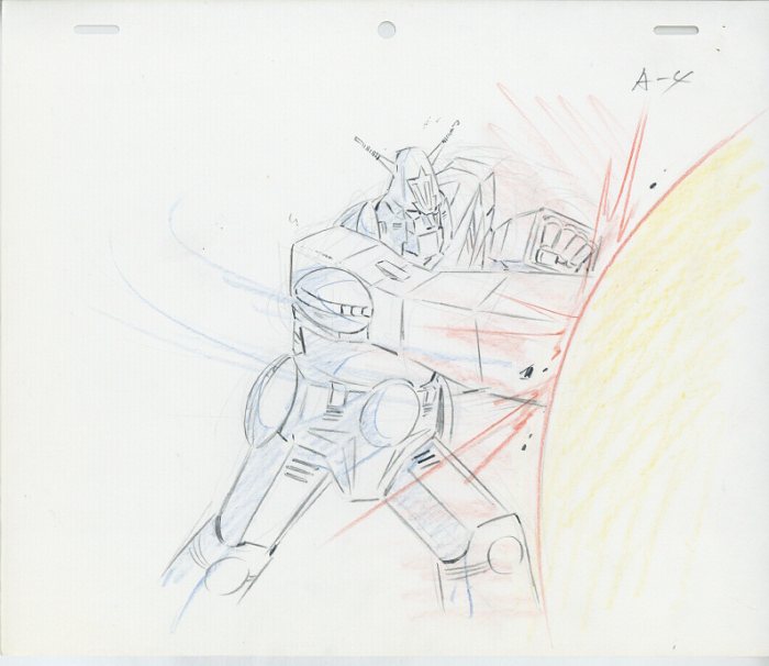 超電磁ロボ コン・バトラーV 原画