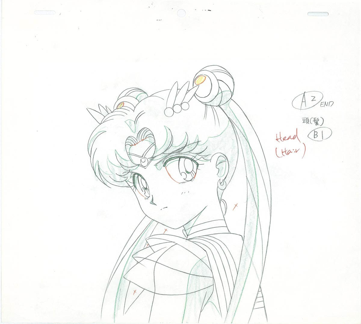 4247] 美少女戦士セーラームーン 原画 / 修正:伊藤郁子