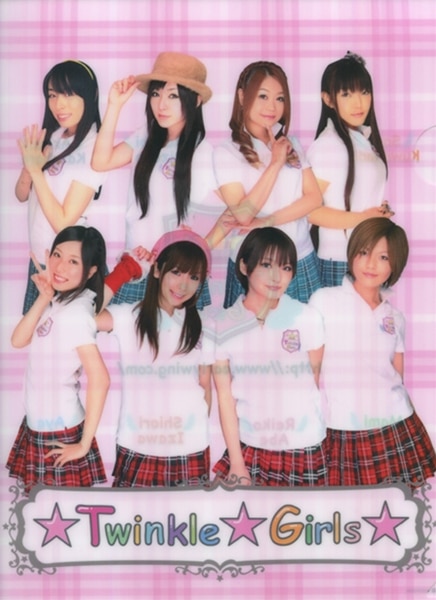 入手困難品!!希少!!!!Twinkle☆Girls Ailes 8人直筆サイン 入手困難品