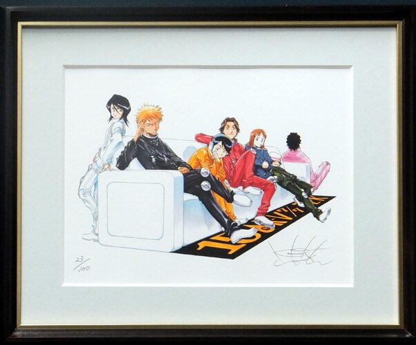 受注生産品】 【非売品】BLEAH（ブリーチ） 黒崎一護イラスト 久保帯人